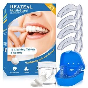 Reazeal Custom Fit‎ Mouth Guard Set